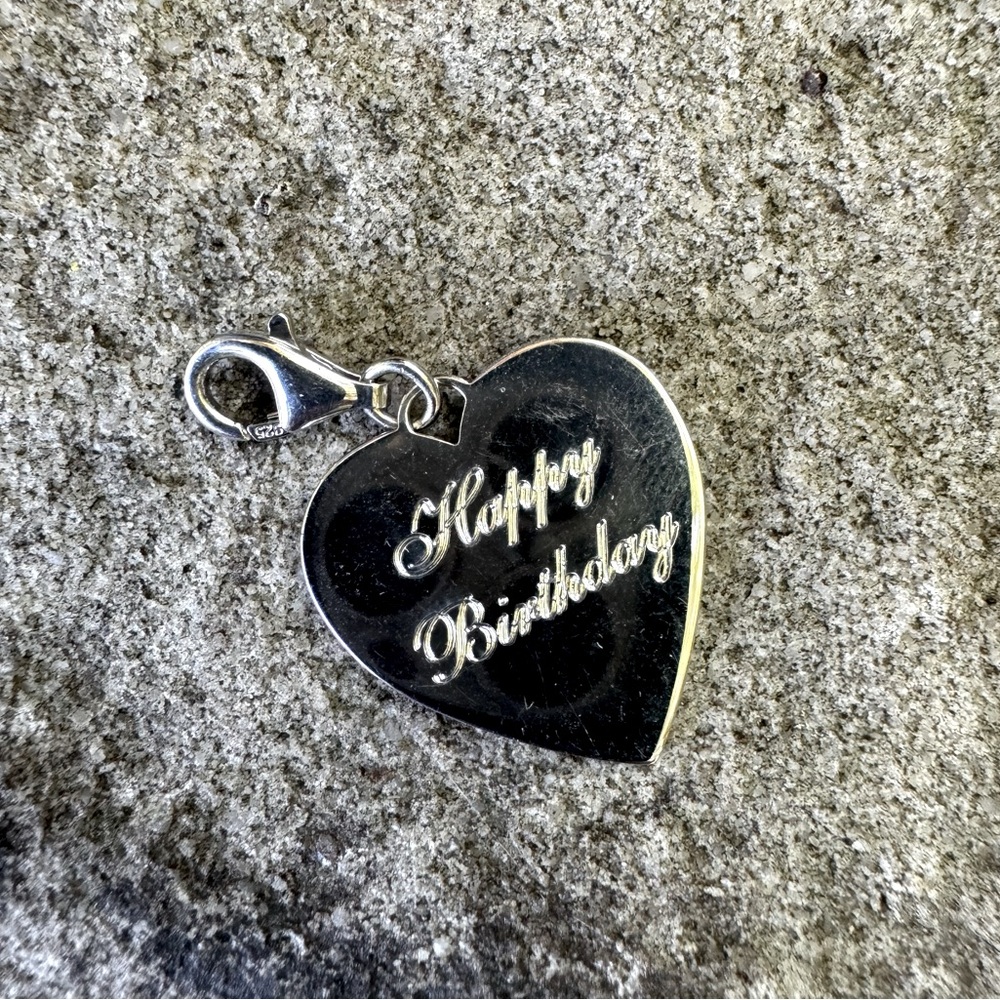 Blue Nile Sterling Silver Charm